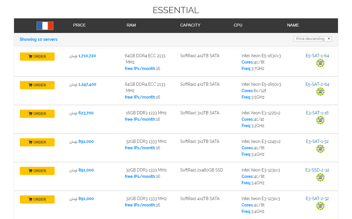 SO YOU START SERVER LIST hostbaran.com